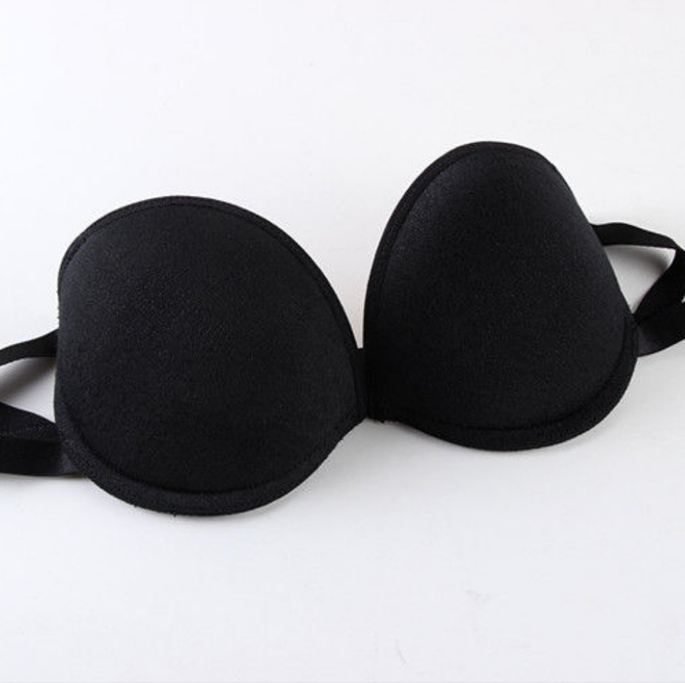 Black Women's Strapless Bra